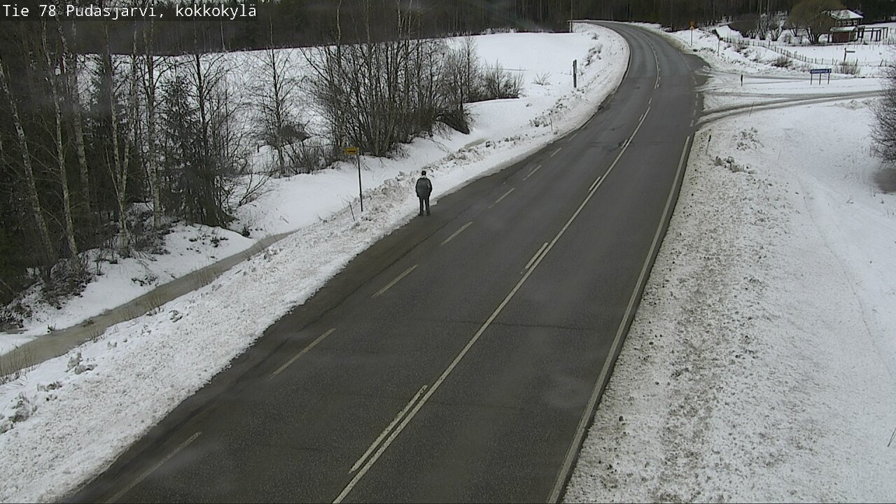 Kelikamerat Kuva Tie 78 Pudasjärvi, Kokkokylä, Pudasjärvi, Pohjois-Pohjanmaa
