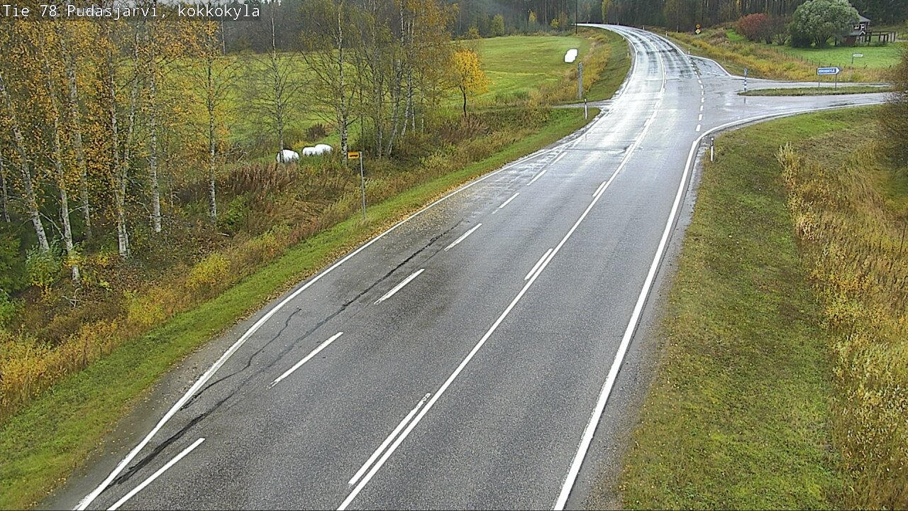 Kelikamerat Kuva Tie 78 Pudasjärvi, Kokkokylä, Pudasjärvi, Pohjois-Pohjanmaa