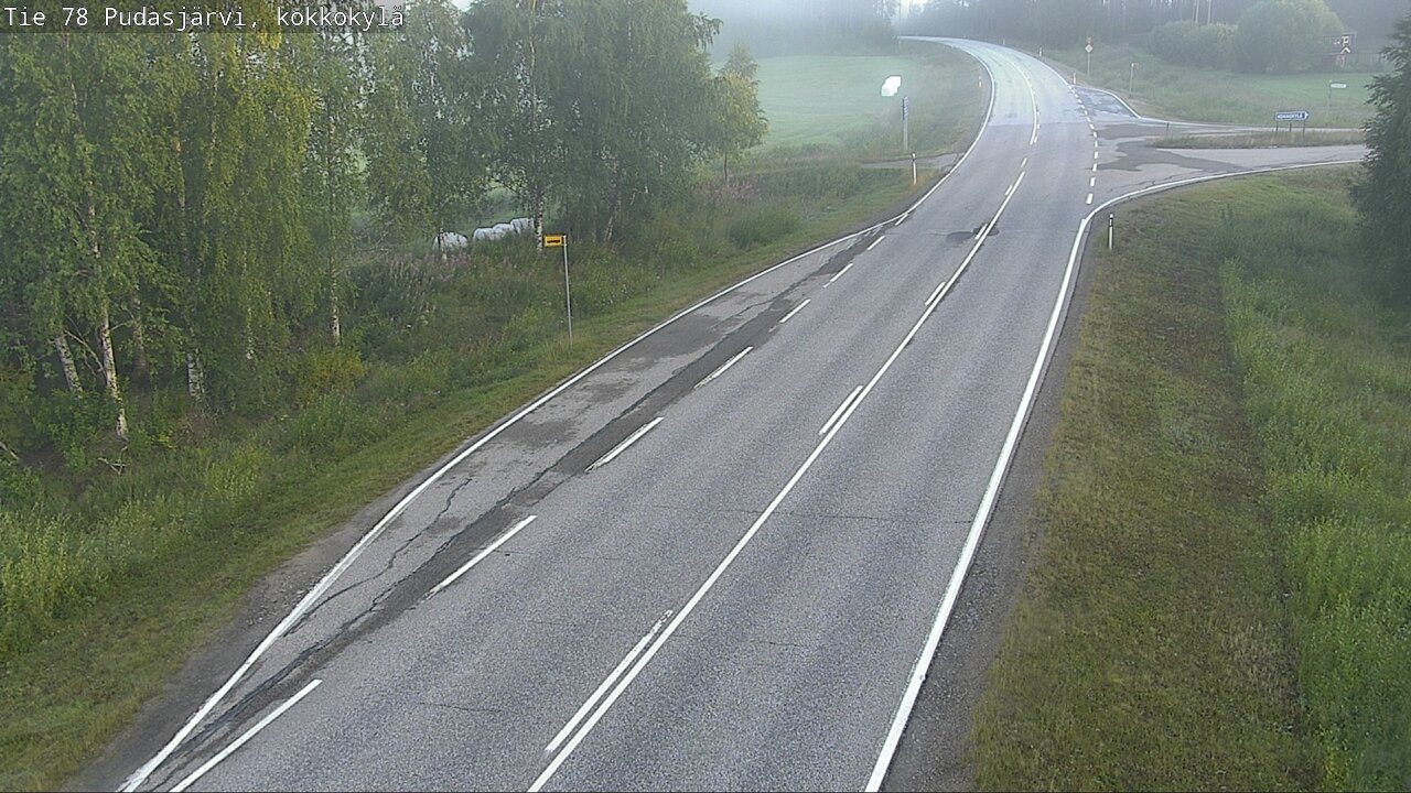 Kelikamerat Kuva Tie 78 Pudasjärvi, Kokkokylä, Pudasjärvi, Pohjois-Pohjanmaa