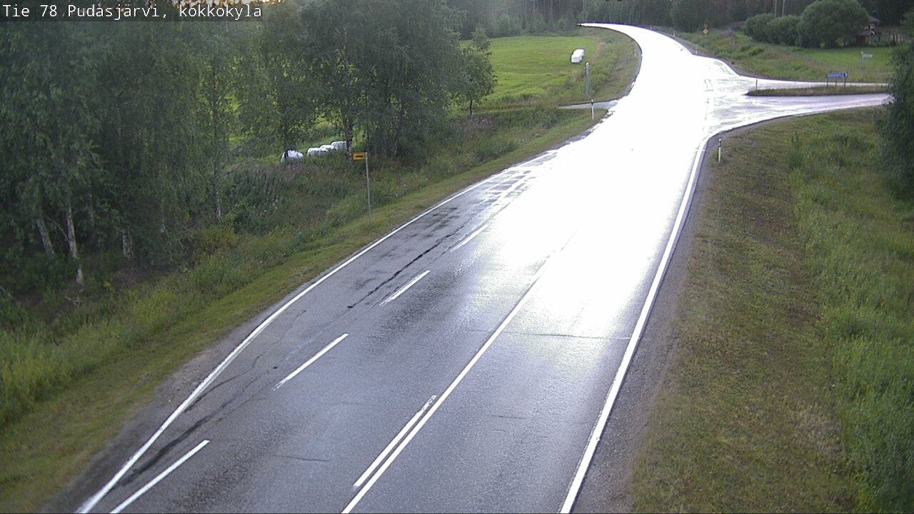 Kelikamerat Kuva Tie 78 Pudasjärvi, Kokkokylä, Pudasjärvi, Pohjois-Pohjanmaa