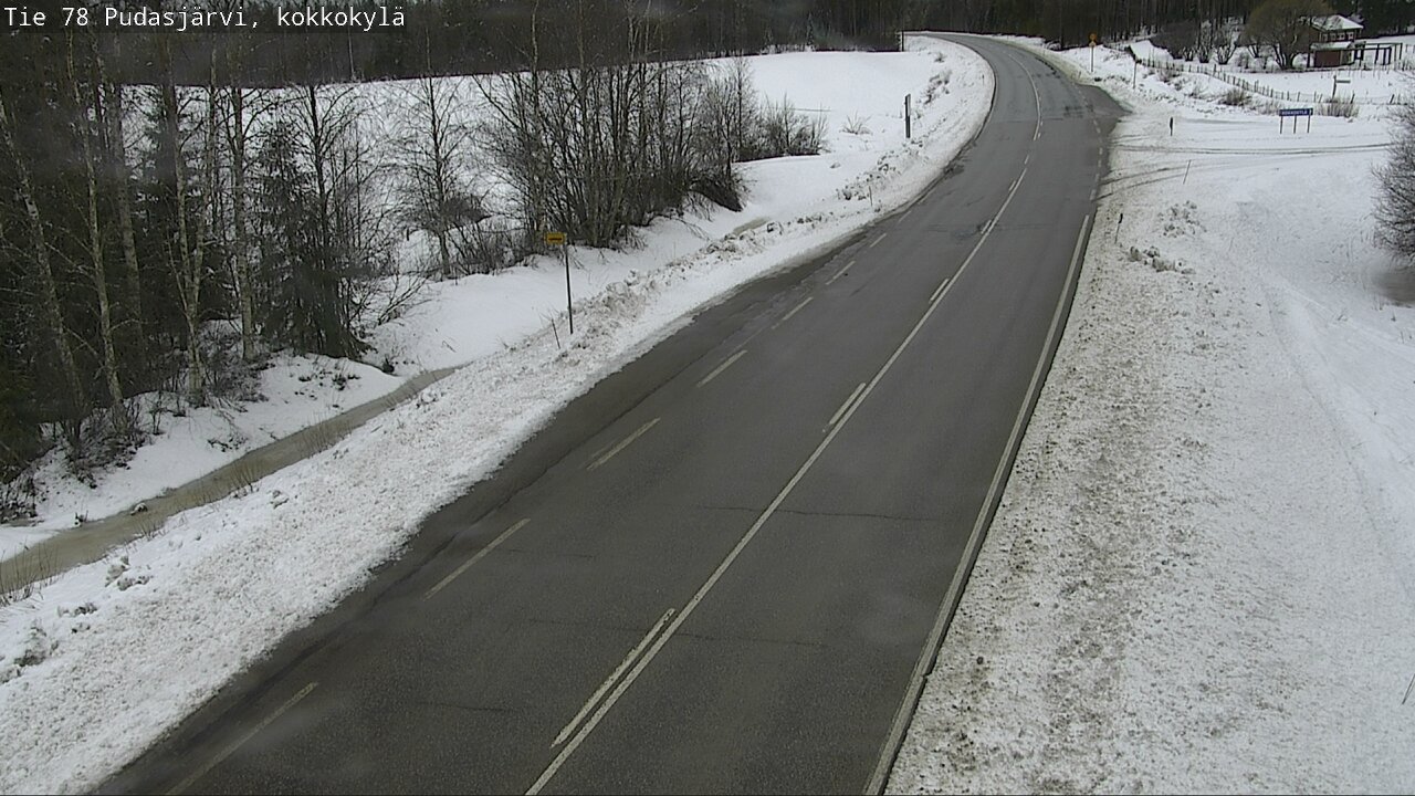 Kelikamerat Kuva Tie 78 Pudasjärvi, Kokkokylä, Pudasjärvi, Pohjois-Pohjanmaa