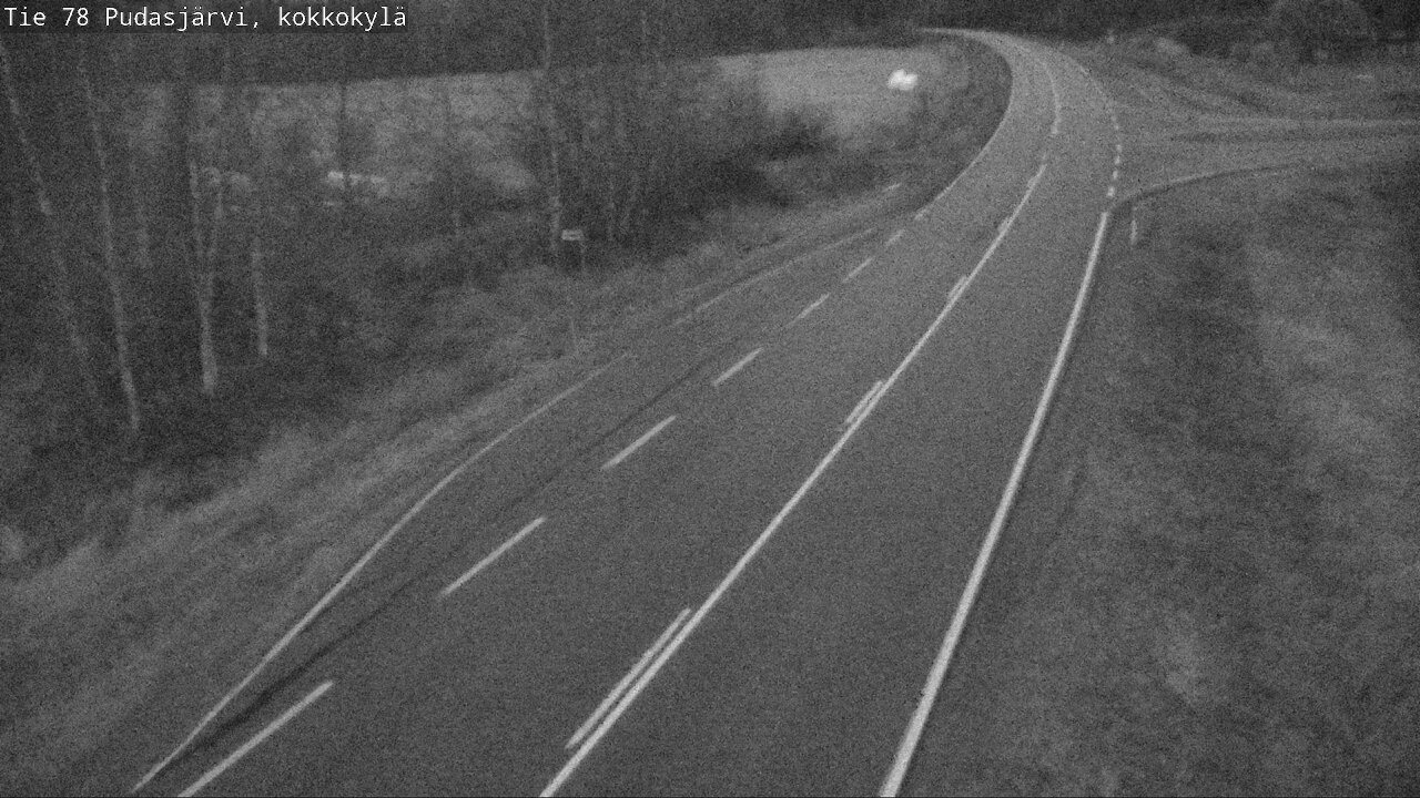 Kelikamerat Kuva Tie 78 Pudasjärvi, Kokkokylä, Pudasjärvi, Pohjois-Pohjanmaa