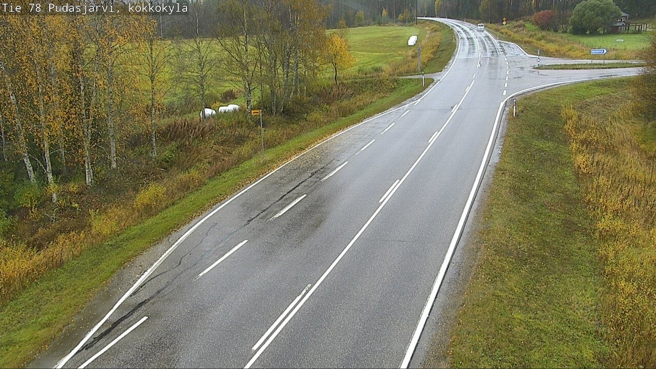 Kelikamerat Kuva Tie 78 Pudasjärvi, Kokkokylä, Pudasjärvi, Pohjois-Pohjanmaa