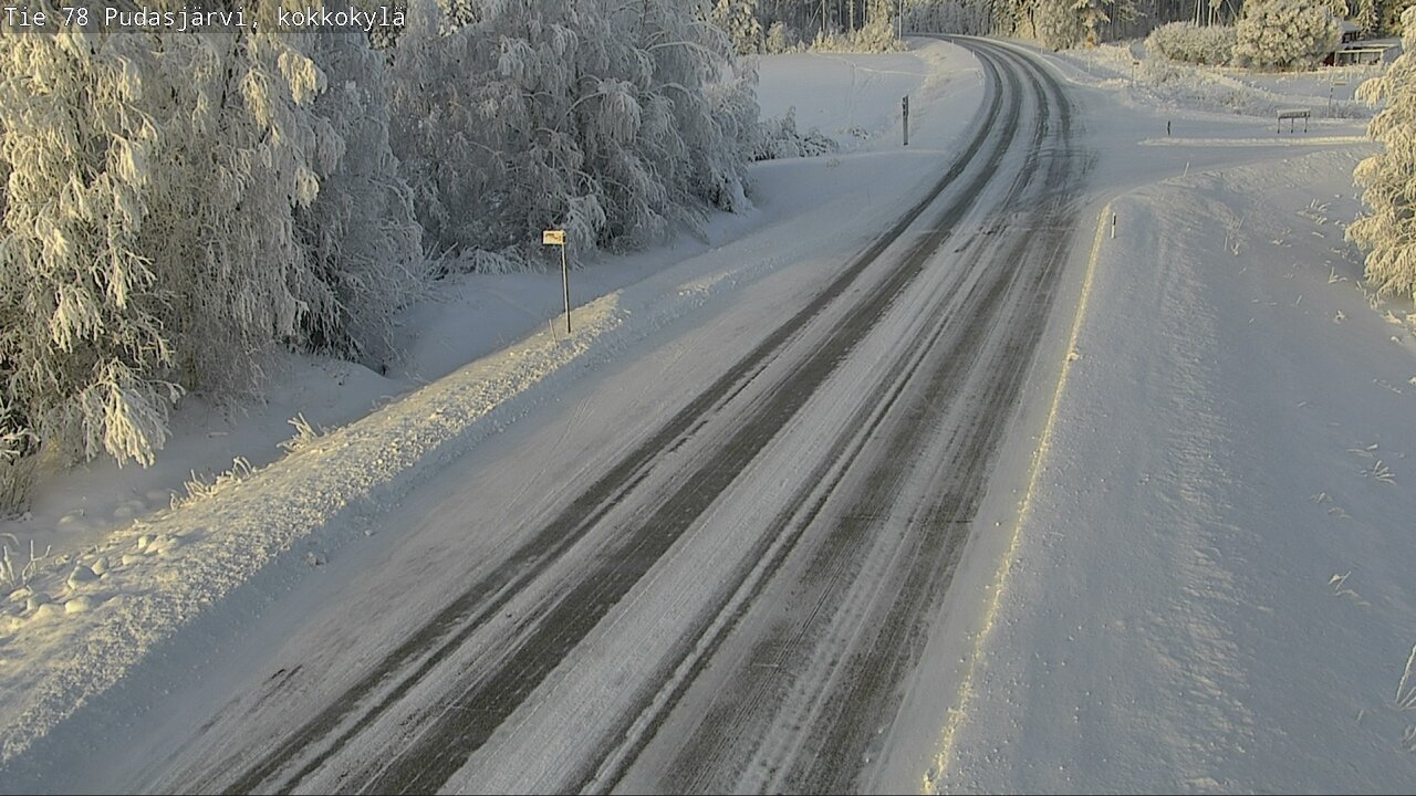 Kelikamerat Kuva Tie 78 Pudasjärvi, Kokkokylä, Pudasjärvi, Pohjois-Pohjanmaa