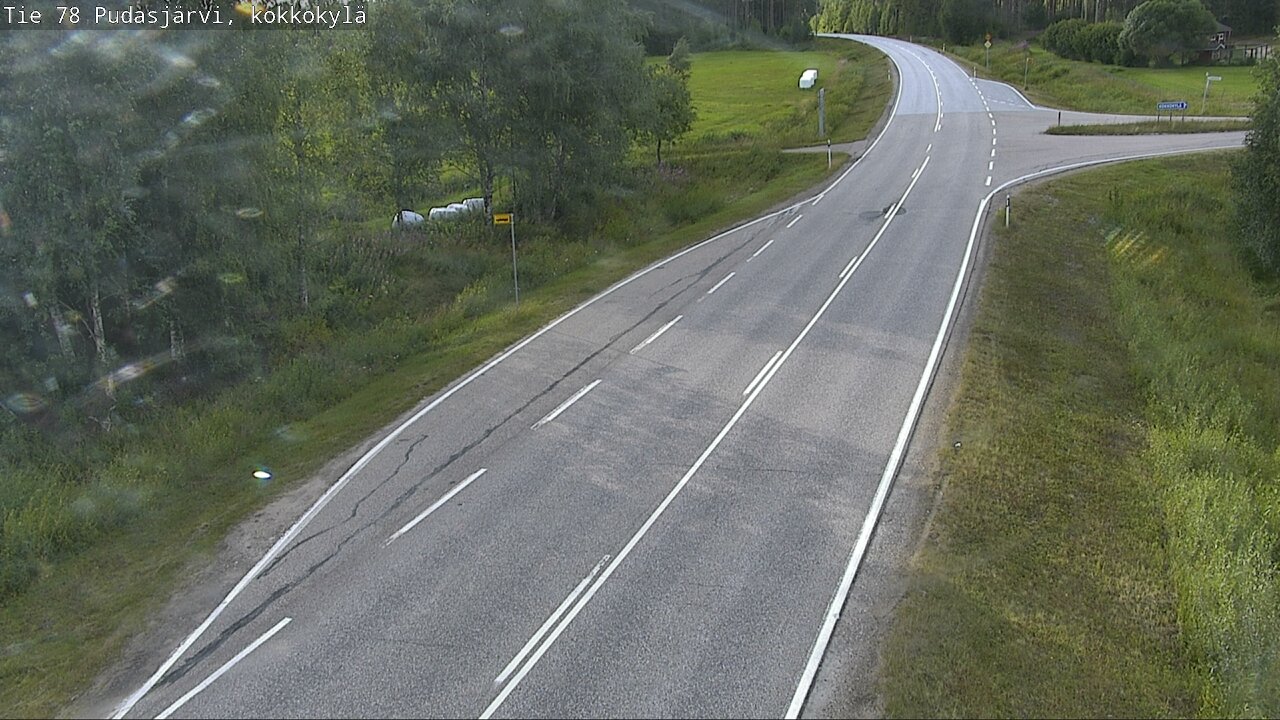 Kelikamerat Kuva Tie 78 Pudasjärvi, Kokkokylä, Pudasjärvi, Pohjois-Pohjanmaa