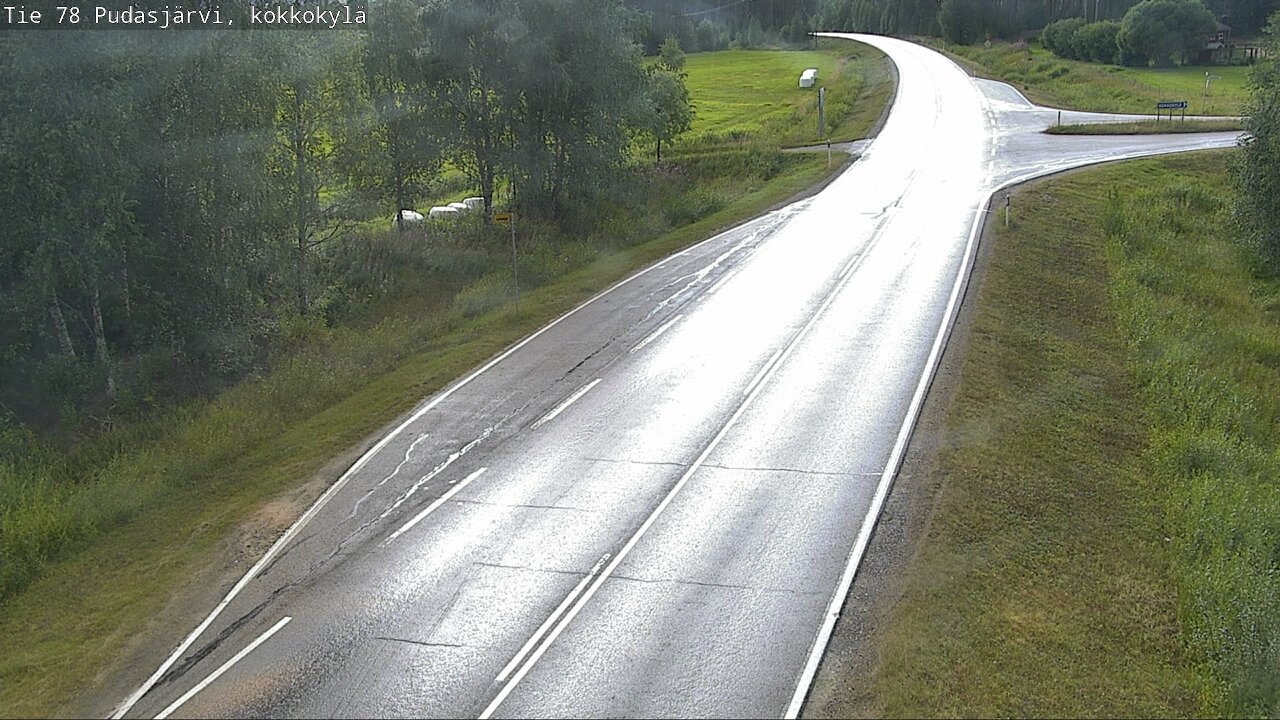 Kelikamerat Kuva Tie 78 Pudasjärvi, Kokkokylä, Pudasjärvi, Pohjois-Pohjanmaa