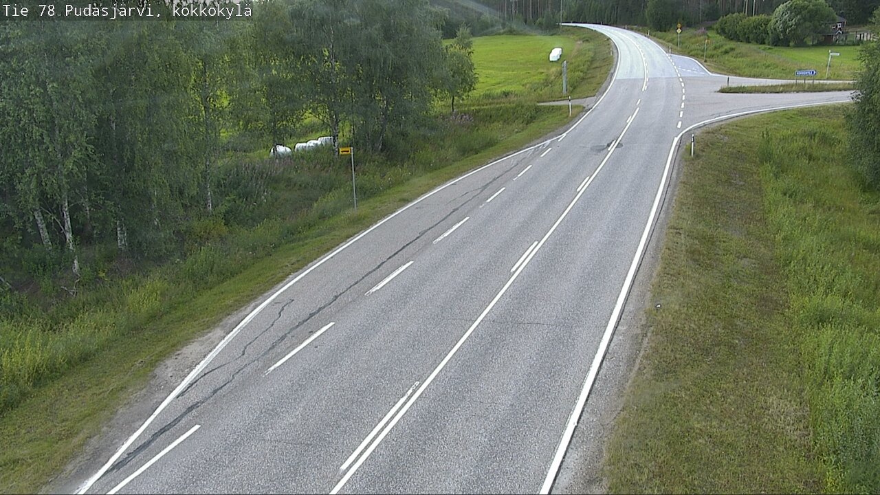 Kelikamerat Kuva Tie 78 Pudasjärvi, Kokkokylä, Pudasjärvi, Pohjois-Pohjanmaa