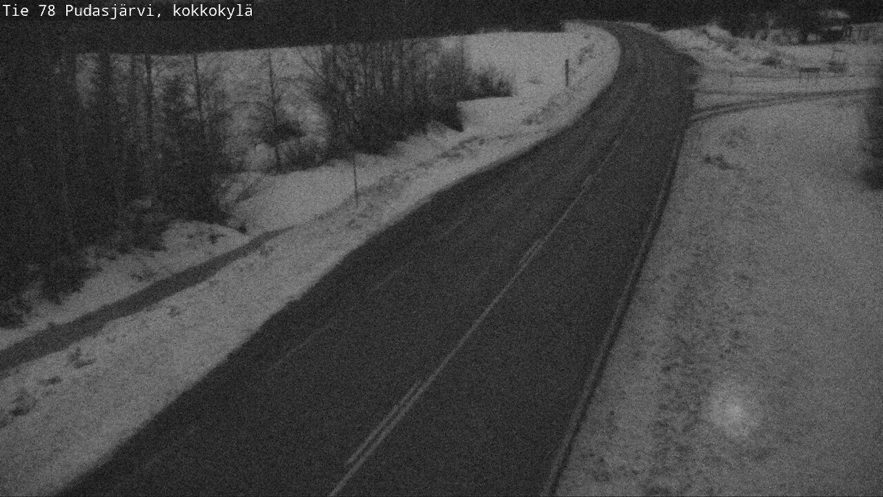 Kelikamerat Kuva Tie 78 Pudasjärvi, Kokkokylä, Pudasjärvi, Pohjois-Pohjanmaa