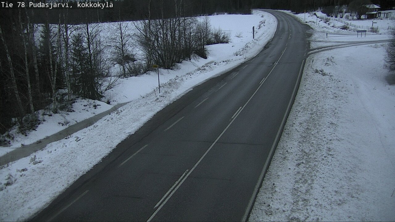 Kelikamerat Kuva Tie 78 Pudasjärvi, Kokkokylä, Pudasjärvi, Pohjois-Pohjanmaa