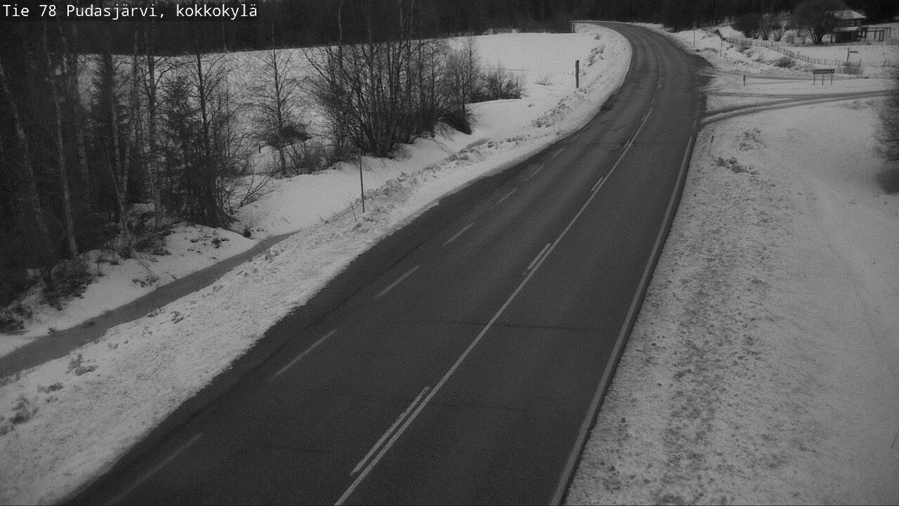 Kelikamerat Kuva Tie 78 Pudasjärvi, Kokkokylä, Pudasjärvi, Pohjois-Pohjanmaa