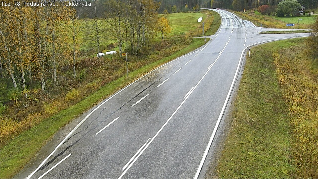 Kelikamerat Kuva Tie 78 Pudasjärvi, Kokkokylä, Pudasjärvi, Pohjois-Pohjanmaa