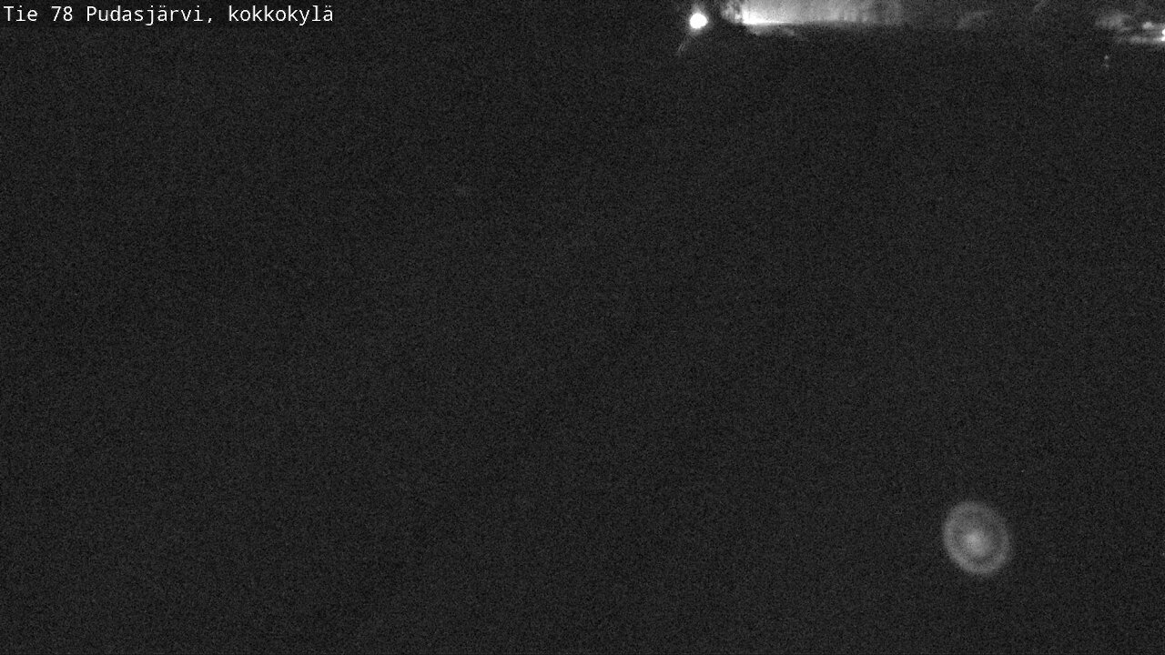Weather Camera Image Väg 78 Pudasjärvi, Kokkokylä, Pudasjärvi, Pohjois-Pohjanmaa