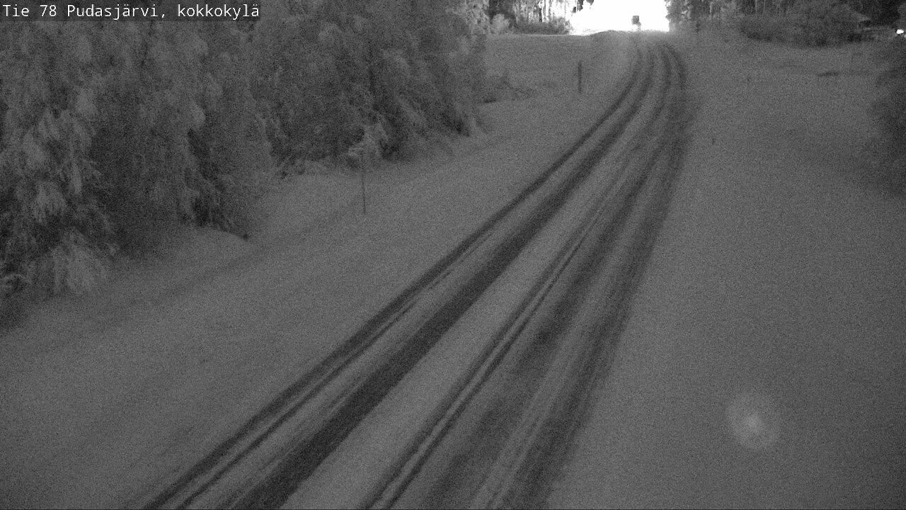 Kelikamerat Kuva Tie 78 Pudasjärvi, Kokkokylä, Pudasjärvi, Pohjois-Pohjanmaa