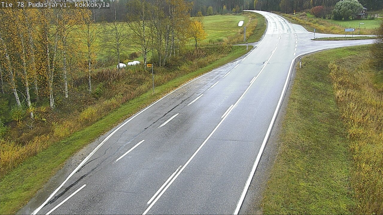 Kelikamerat Kuva Tie 78 Pudasjärvi, Kokkokylä, Pudasjärvi, Pohjois-Pohjanmaa