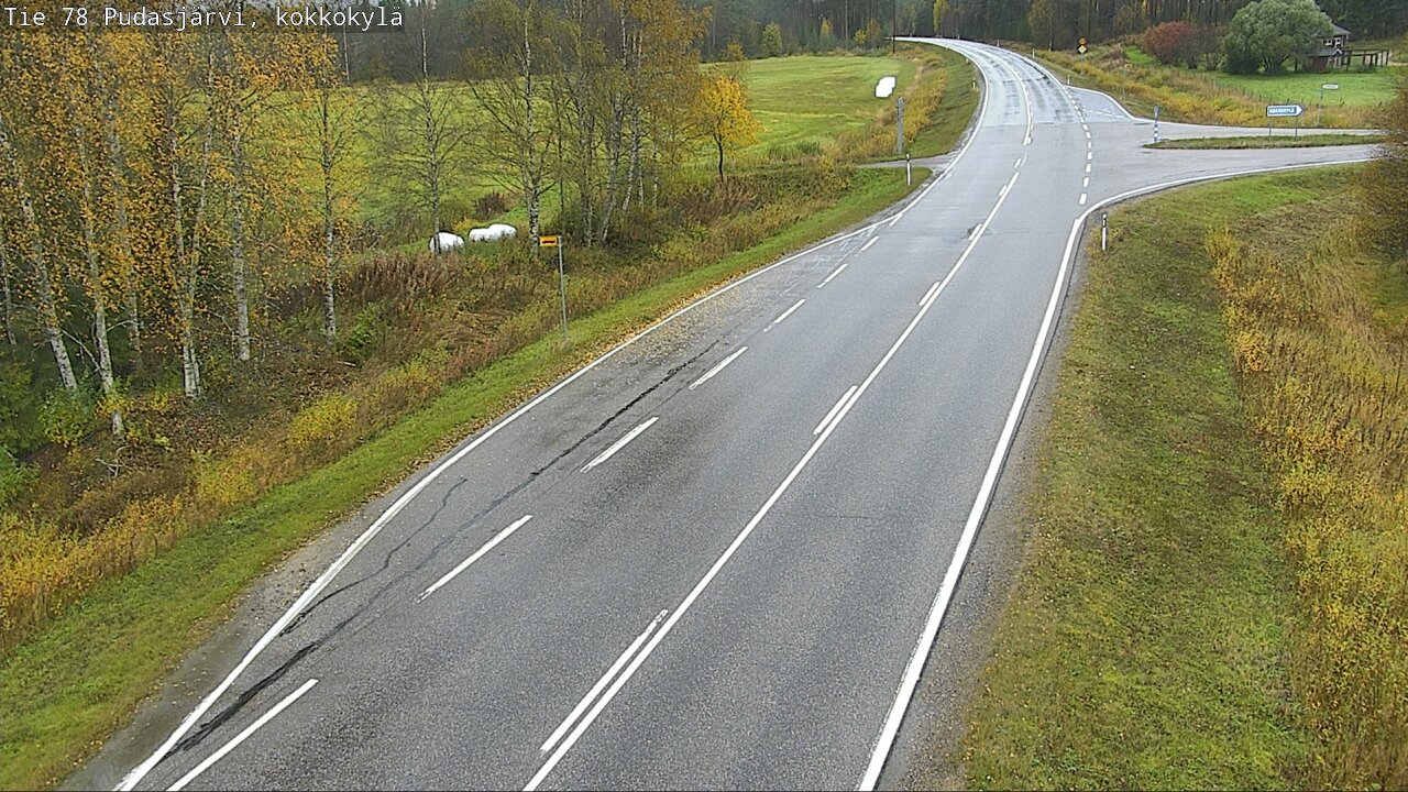 Kelikamerat Kuva Tie 78 Pudasjärvi, Kokkokylä, Pudasjärvi, Pohjois-Pohjanmaa