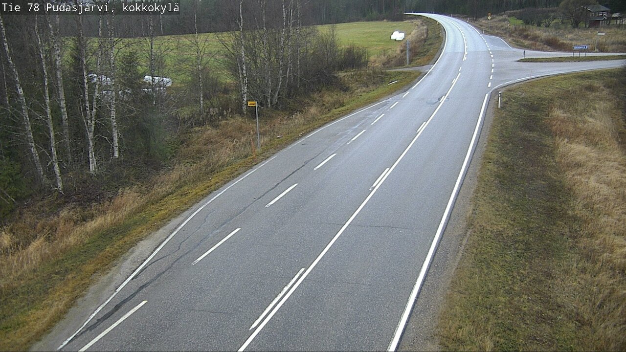 Kelikamerat Kuva Tie 78 Pudasjärvi, Kokkokylä, Pudasjärvi, Pohjois-Pohjanmaa