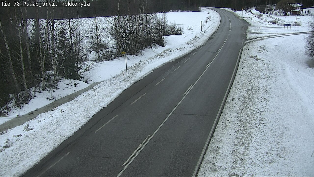 Kelikamerat Kuva Tie 78 Pudasjärvi, Kokkokylä, Pudasjärvi, Pohjois-Pohjanmaa