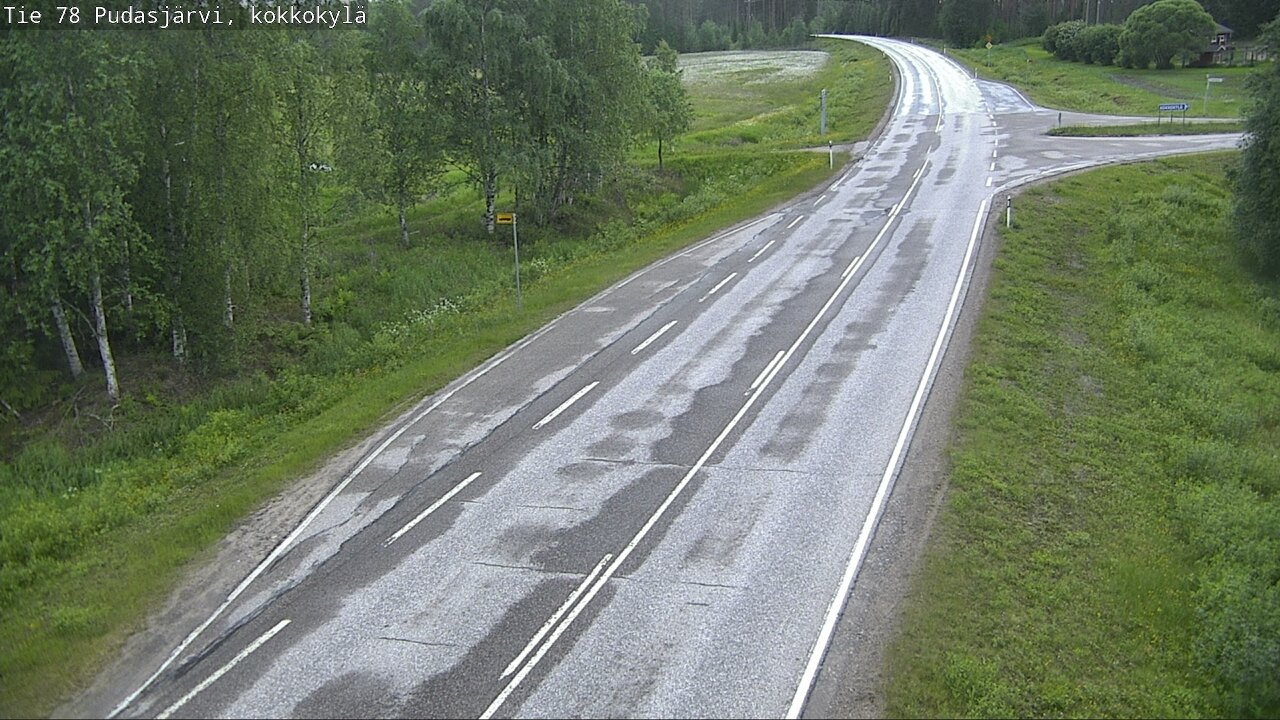 Kelikamerat Kuva Tie 78 Pudasjärvi, Kokkokylä, Pudasjärvi, Pohjois-Pohjanmaa