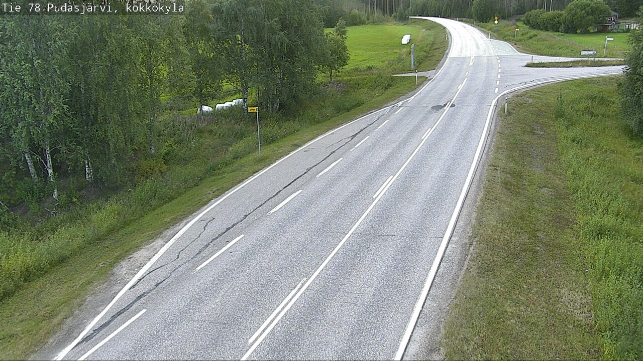 Kelikamerat Kuva Tie 78 Pudasjärvi, Kokkokylä, Pudasjärvi, Pohjois-Pohjanmaa