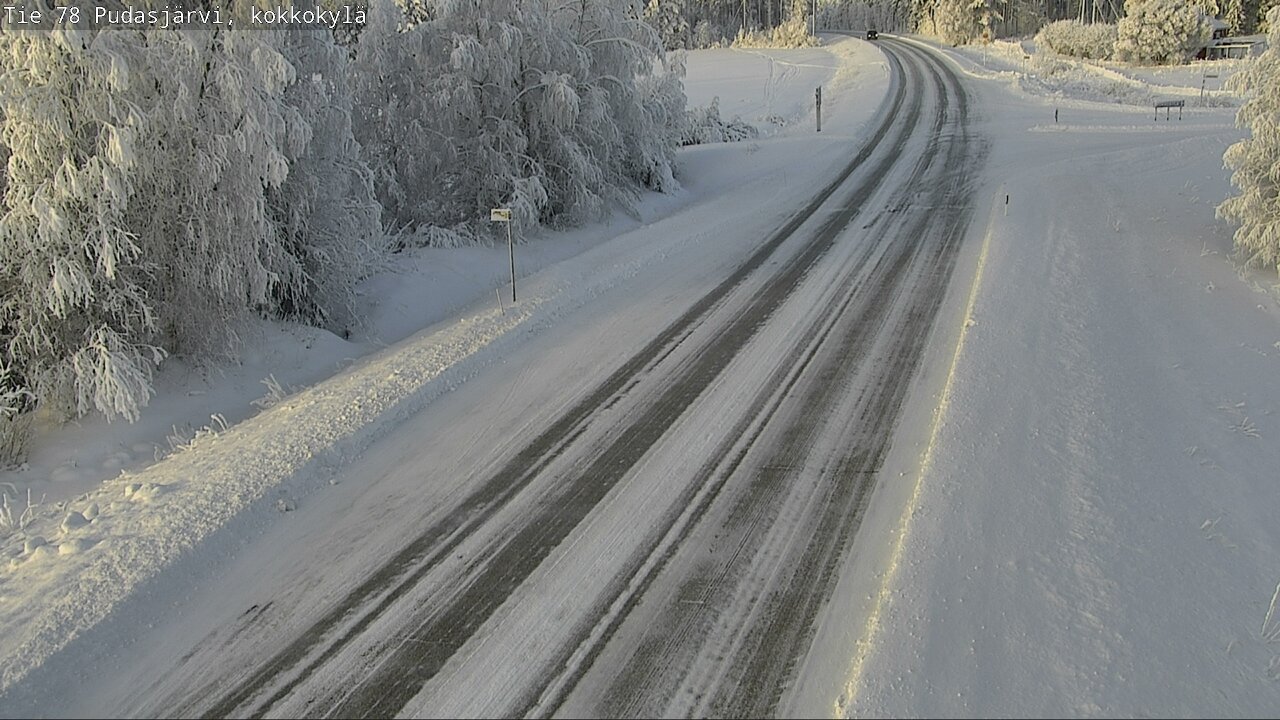 Kelikamerat Kuva Tie 78 Pudasjärvi, Kokkokylä, Pudasjärvi, Pohjois-Pohjanmaa