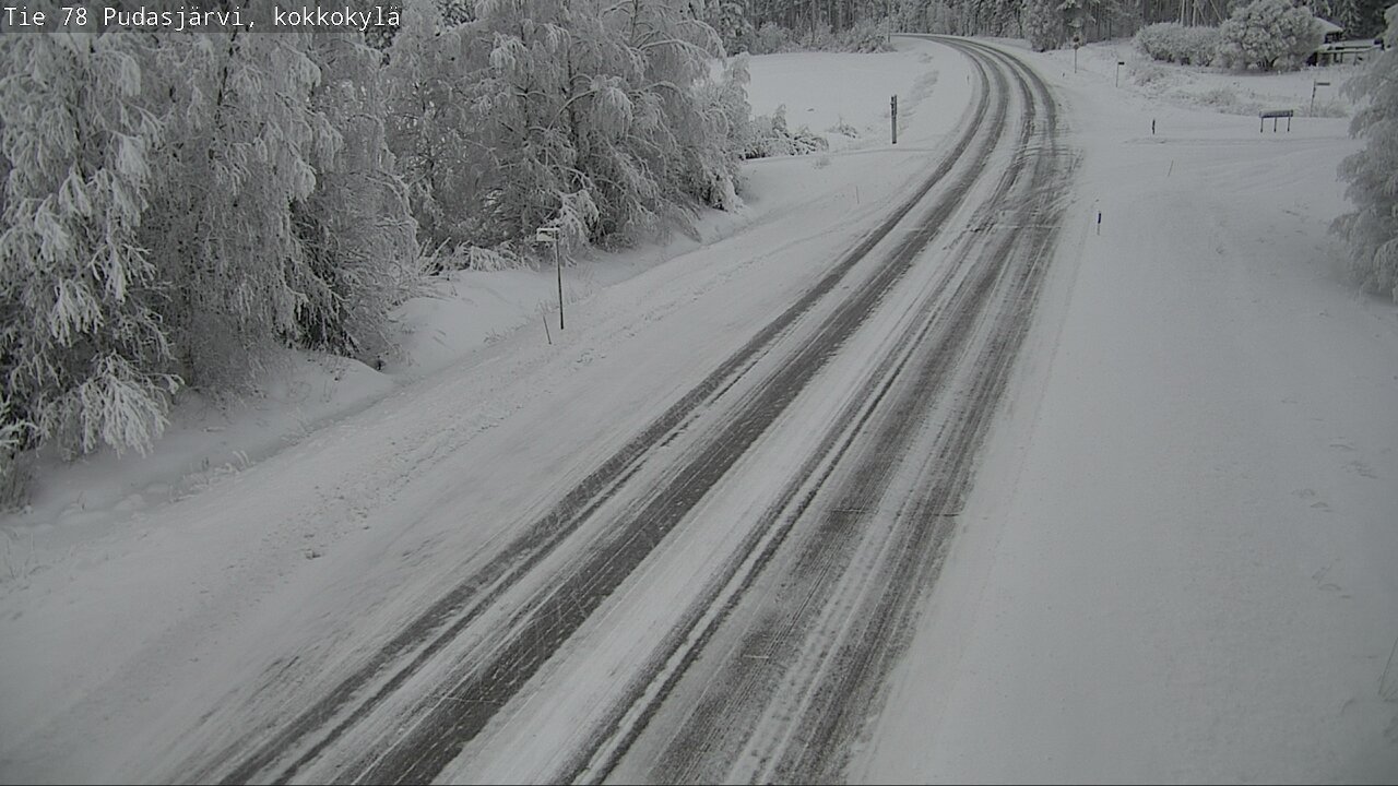 Kelikamerat Kuva Tie 78 Pudasjärvi, Kokkokylä, Pudasjärvi, Pohjois-Pohjanmaa