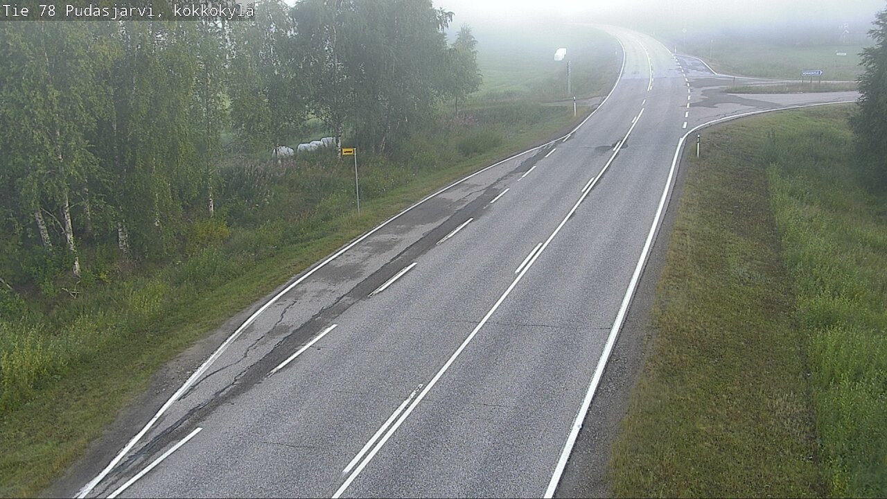 Kelikamerat Kuva Tie 78 Pudasjärvi, Kokkokylä, Pudasjärvi, Pohjois-Pohjanmaa