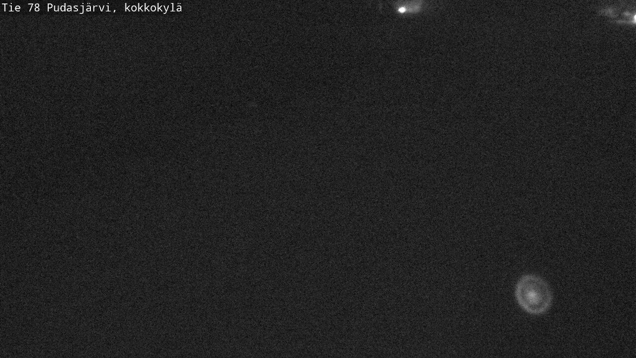 Weather Camera Image Väg 78 Pudasjärvi, Kokkokylä, Pudasjärvi, Pohjois-Pohjanmaa