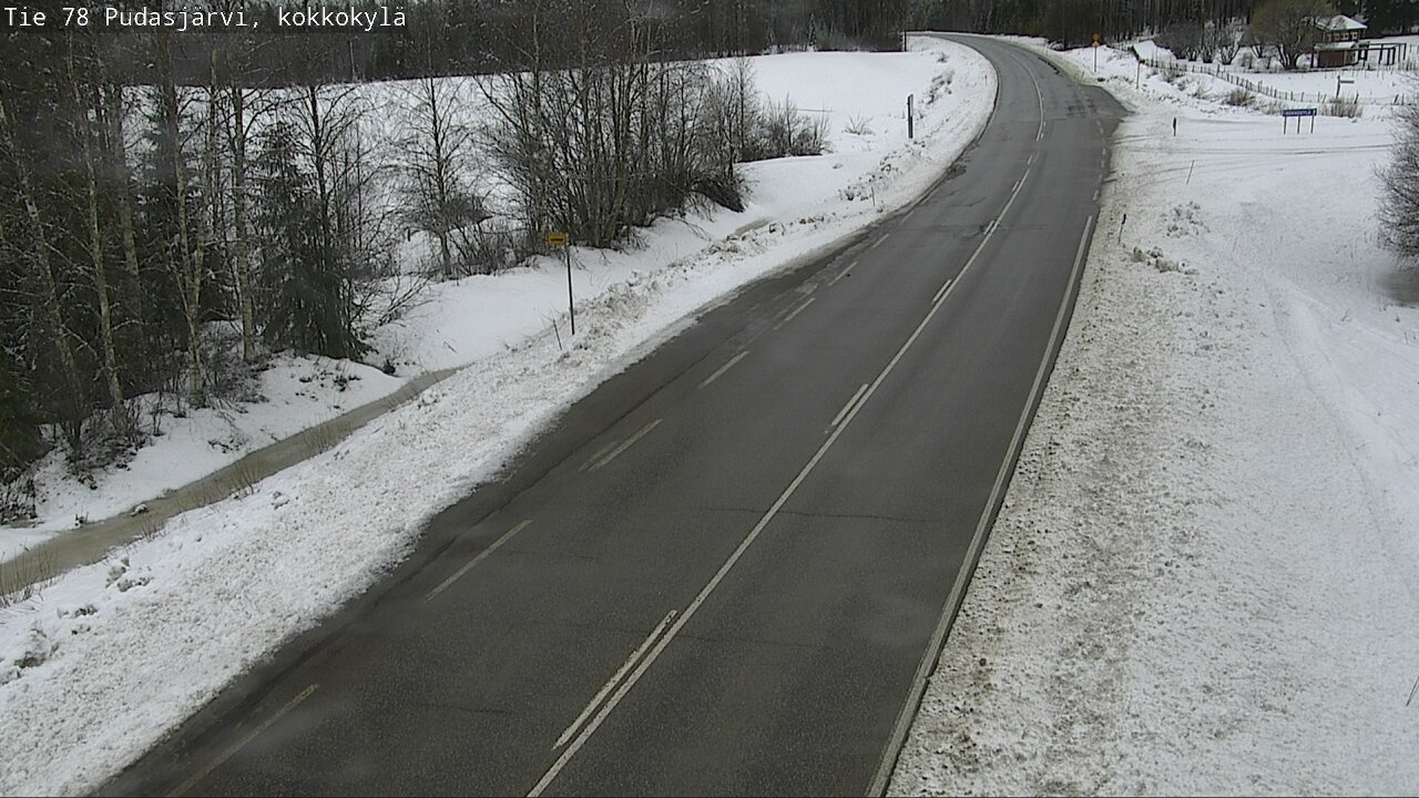 Kelikamerat Kuva Tie 78 Pudasjärvi, Kokkokylä, Pudasjärvi, Pohjois-Pohjanmaa