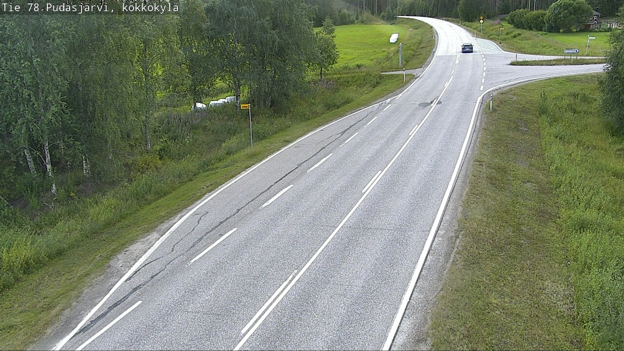Kelikamerat Kuva Tie 78 Pudasjärvi, Kokkokylä, Pudasjärvi, Pohjois-Pohjanmaa