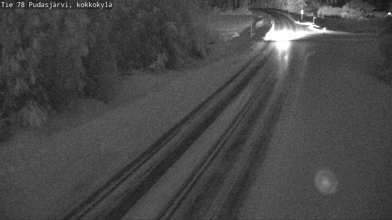 Kelikamerat Kuva Tie 78 Pudasjärvi, Kokkokylä, Pudasjärvi, Pohjois-Pohjanmaa