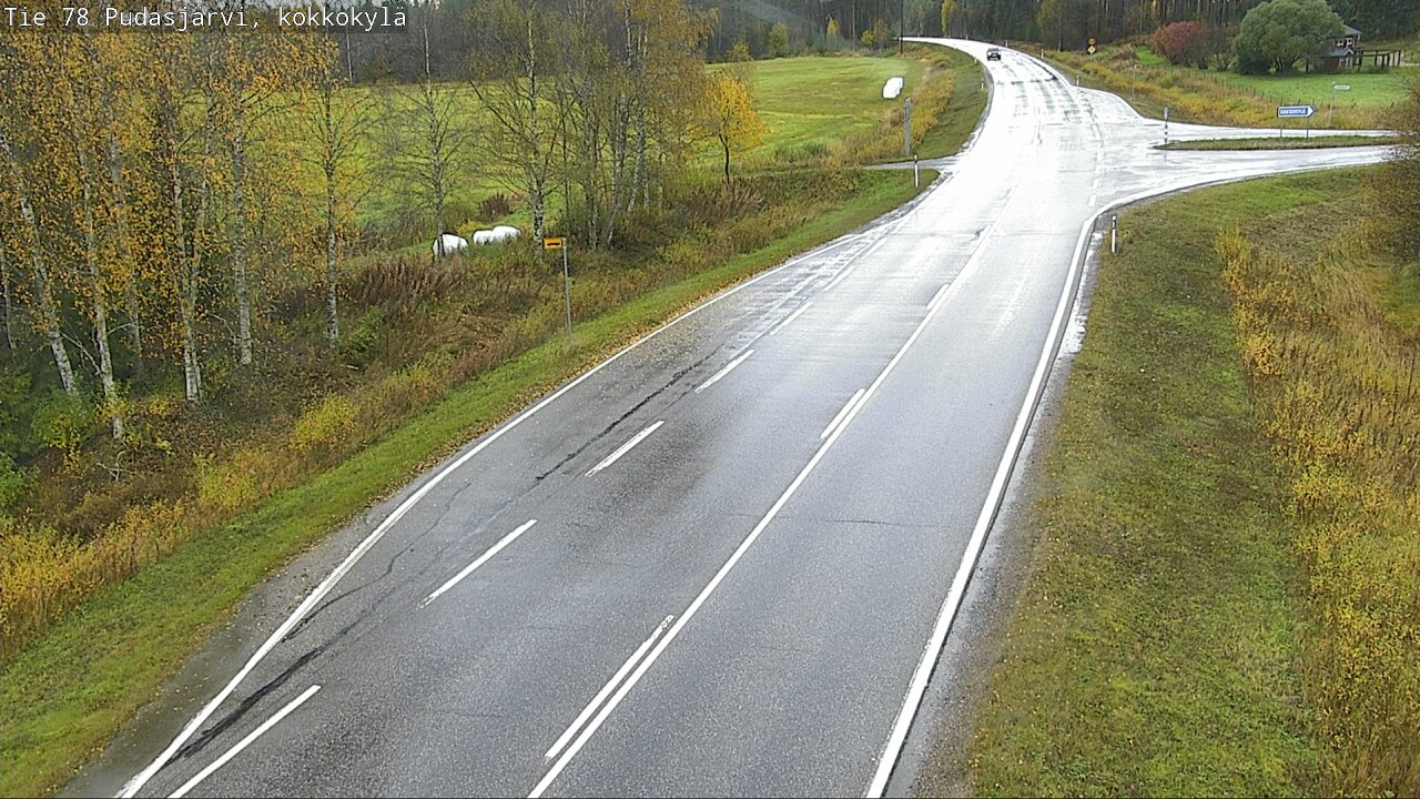 Kelikamerat Kuva Tie 78 Pudasjärvi, Kokkokylä, Pudasjärvi, Pohjois-Pohjanmaa