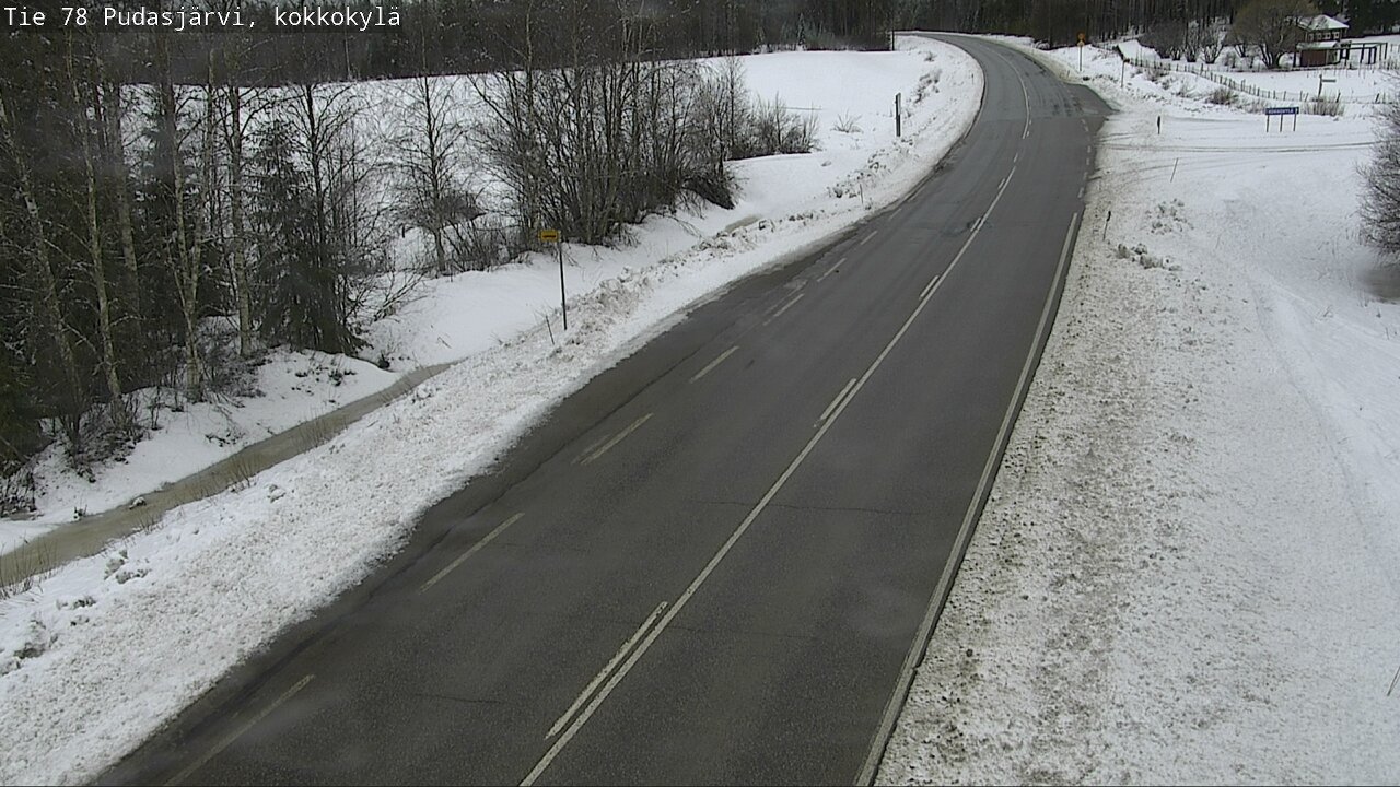 Kelikamerat Kuva Tie 78 Pudasjärvi, Kokkokylä, Pudasjärvi, Pohjois-Pohjanmaa