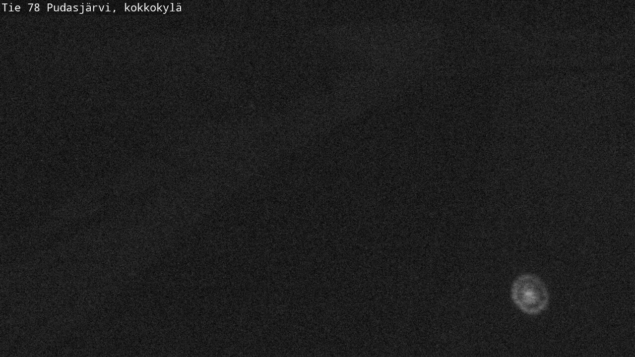 Weather Camera Image Road 78 Pudasjärvi, Kokkokylä, Pudasjärvi, Pohjois-Pohjanmaa
