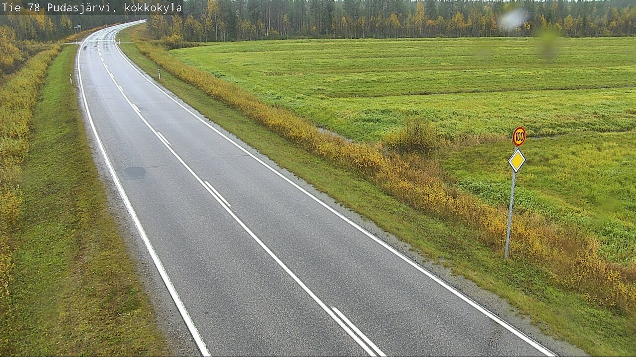 Kelikamerat Kuva Tie 78 Pudasjärvi, Kokkokylä, Pudasjärvi, Pohjois-Pohjanmaa