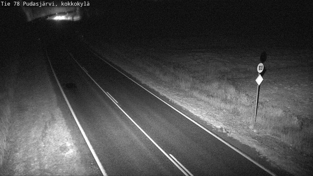 Kelikamerat Kuva Tie 78 Pudasjärvi, Kokkokylä, Pudasjärvi, Pohjois-Pohjanmaa