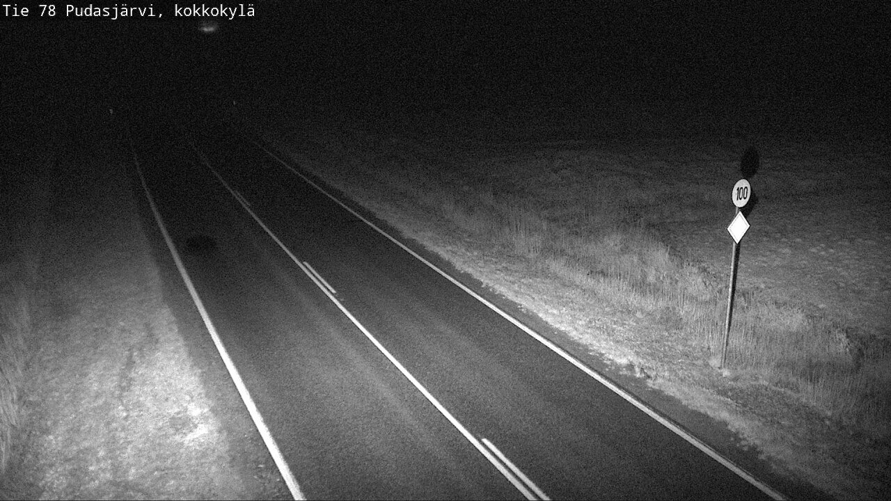 Kelikamerat Kuva Tie 78 Pudasjärvi, Kokkokylä, Pudasjärvi, Pohjois-Pohjanmaa