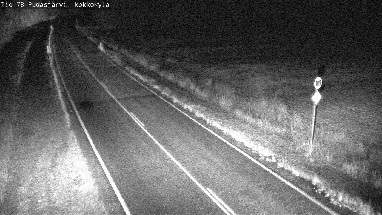 Kelikamerat Kuva Tie 78 Pudasjärvi, Kokkokylä, Pudasjärvi, Pohjois-Pohjanmaa