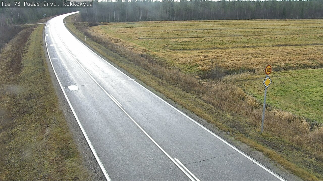 Kelikamerat Kuva Tie 78 Pudasjärvi, Kokkokylä, Pudasjärvi, Pohjois-Pohjanmaa