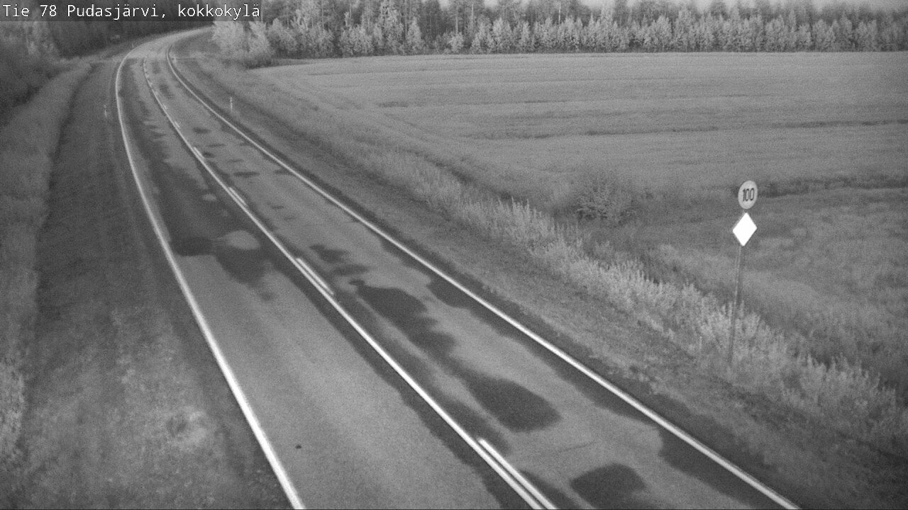 Kelikamerat Kuva Tie 78 Pudasjärvi, Kokkokylä, Pudasjärvi, Pohjois-Pohjanmaa