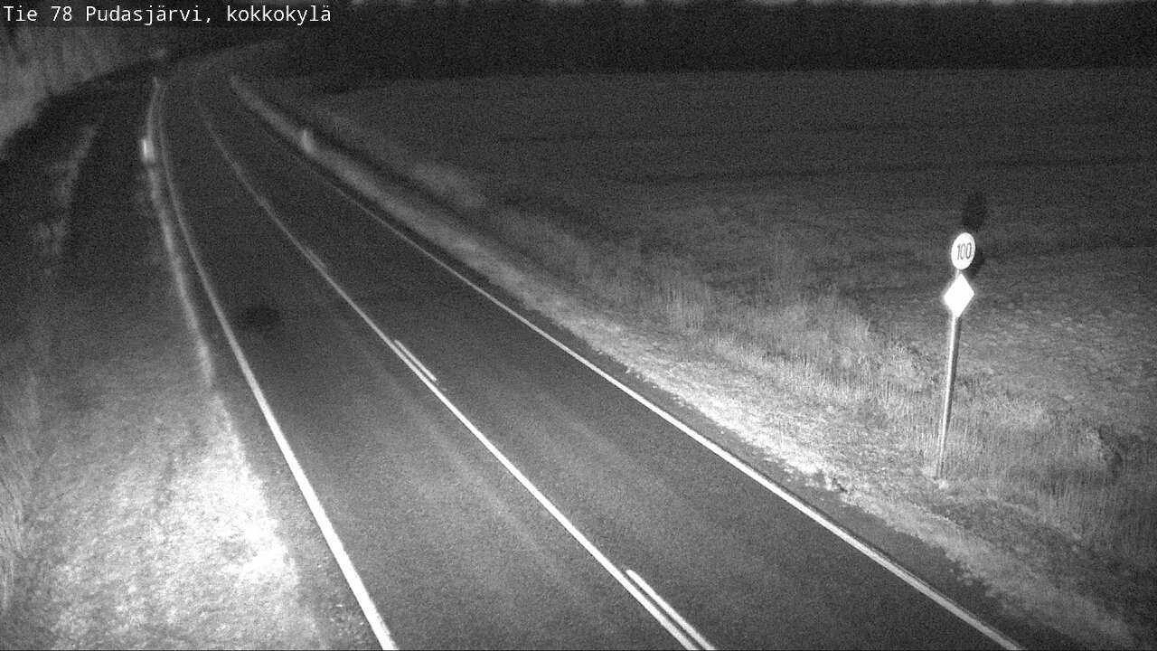 Kelikamerat Kuva Tie 78 Pudasjärvi, Kokkokylä, Pudasjärvi, Pohjois-Pohjanmaa