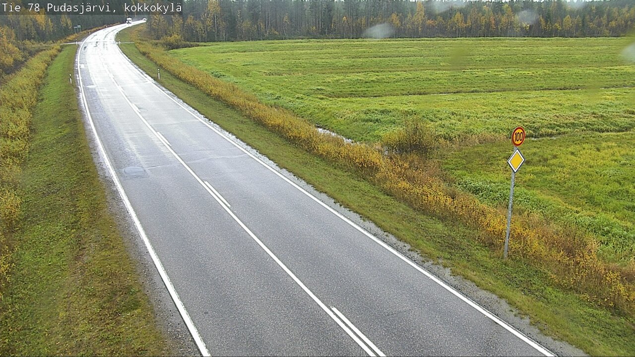 Kelikamerat Kuva Tie 78 Pudasjärvi, Kokkokylä, Pudasjärvi, Pohjois-Pohjanmaa