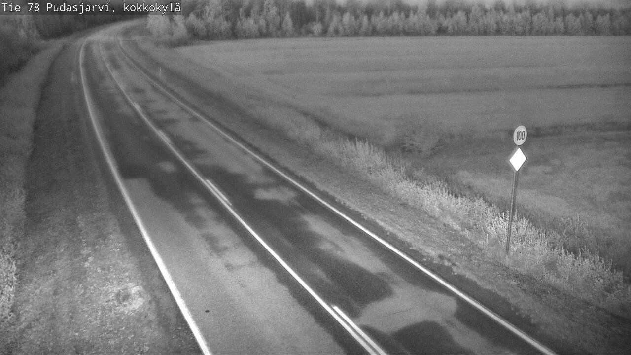 Kelikamerat Kuva Tie 78 Pudasjärvi, Kokkokylä, Pudasjärvi, Pohjois-Pohjanmaa