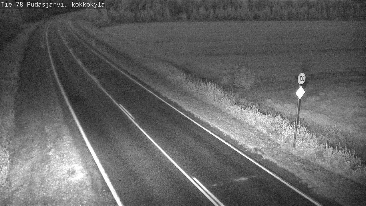 Kelikamerat Kuva Tie 78 Pudasjärvi, Kokkokylä, Pudasjärvi, Pohjois-Pohjanmaa