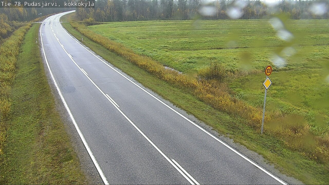 Kelikamerat Kuva Tie 78 Pudasjärvi, Kokkokylä, Pudasjärvi, Pohjois-Pohjanmaa