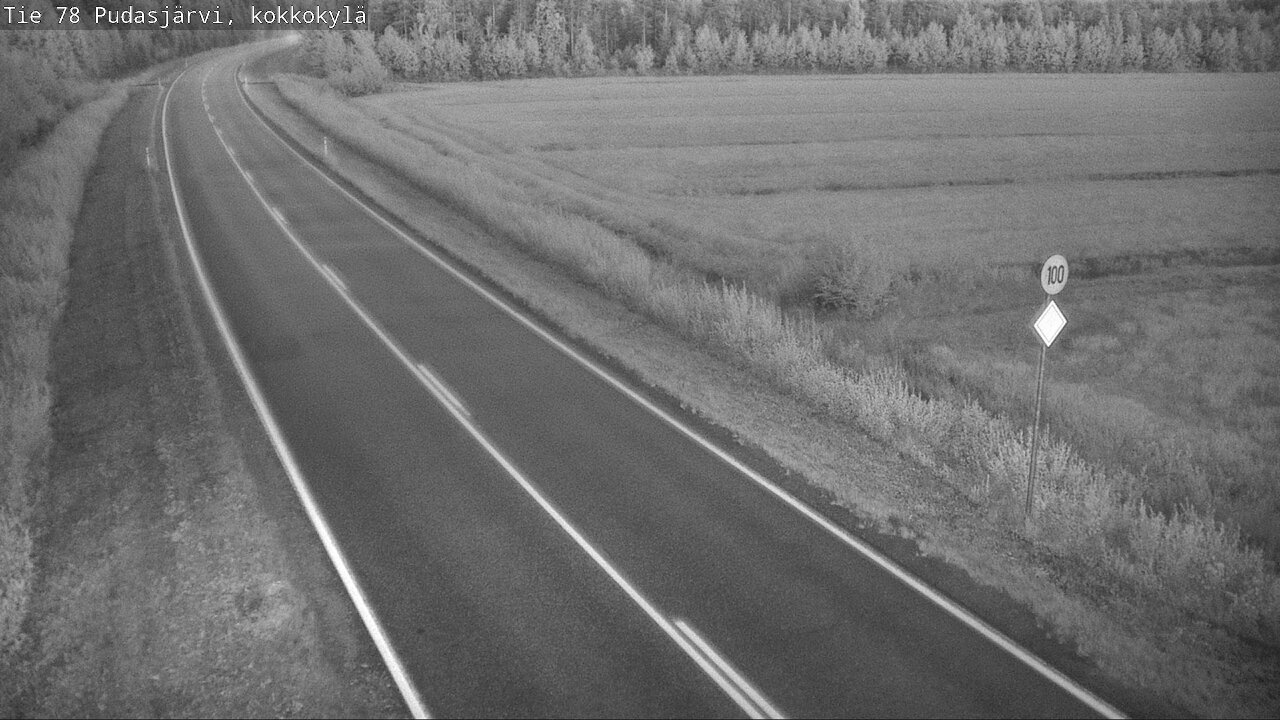 Kelikamerat Kuva Tie 78 Pudasjärvi, Kokkokylä, Pudasjärvi, Pohjois-Pohjanmaa