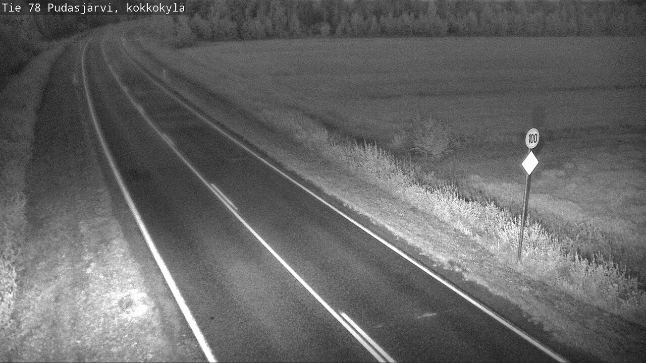 Kelikamerat Kuva Tie 78 Pudasjärvi, Kokkokylä, Pudasjärvi, Pohjois-Pohjanmaa