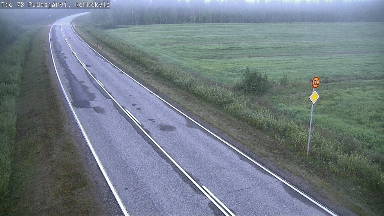 Kelikamerat Kuva Tie 78 Pudasjärvi, Kokkokylä, Pudasjärvi, Pohjois-Pohjanmaa