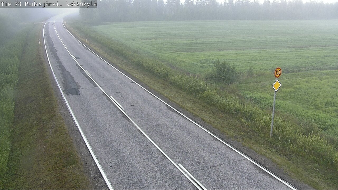 Kelikamerat Kuva Tie 78 Pudasjärvi, Kokkokylä, Pudasjärvi, Pohjois-Pohjanmaa
