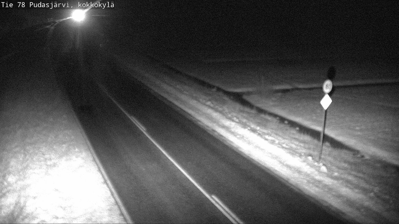 Kelikamerat Kuva Tie 78 Pudasjärvi, Kokkokylä, Pudasjärvi, Pohjois-Pohjanmaa