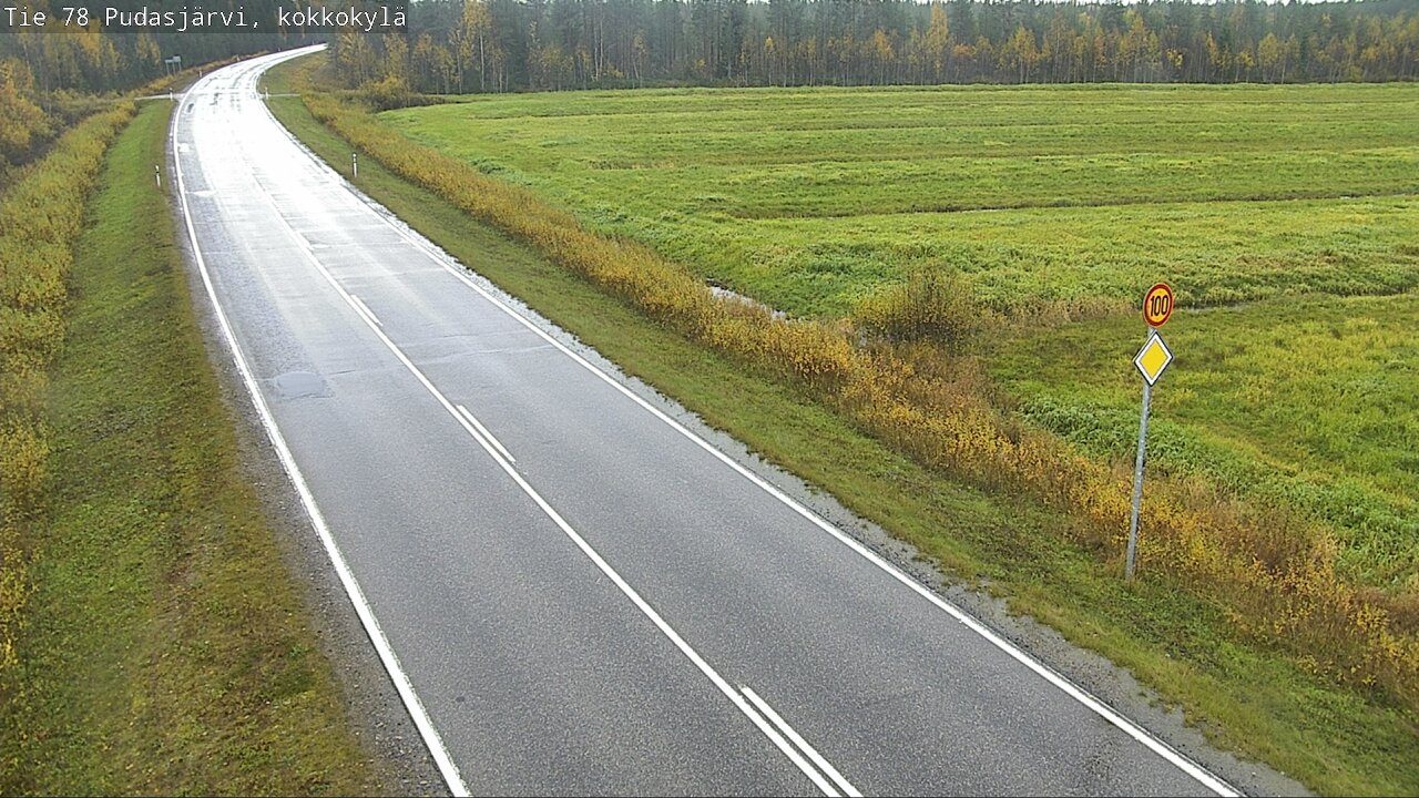 Kelikamerat Kuva Tie 78 Pudasjärvi, Kokkokylä, Pudasjärvi, Pohjois-Pohjanmaa